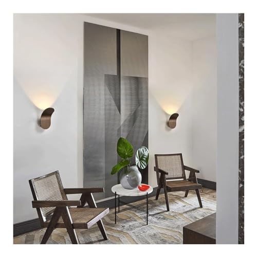 Lampade da Parete per Camera da Letto, Hotel Project, lampade da Comodino da 6W Bianche per Balcone, corridoio, Scale, Soluzione di Illuminazione Elegante