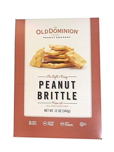 Old Dominion Peanut Brittle 12 Ounce Box (Pack of 2)