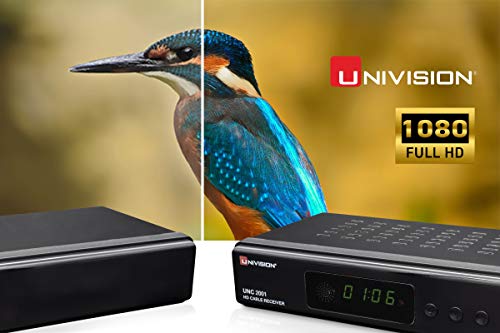 Kabel-Receiver Univision Full UNC2001 HD digitaler Kabel Receiver
