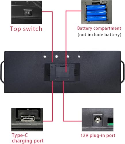 Cronómetro electrónico de tablero para fútbol y baloncesto miniatura 5