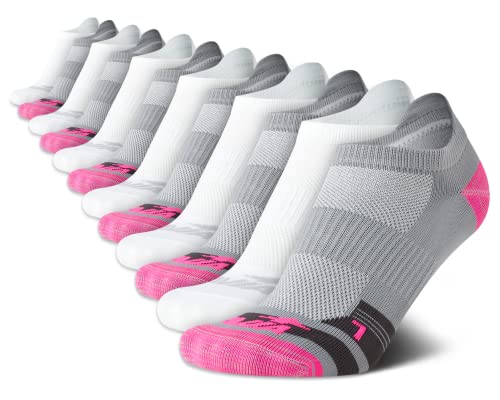 Avia Womens No Show Socks - 12 Pack Soft Stretch Moisture Wicking Athletic Low Cut Socks for Women (Size 4-9, Extended: 9-12)