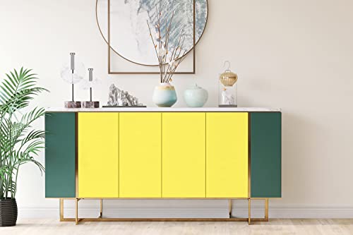 Pegatina para muebles de cocina y estantes con diseño de limones 4