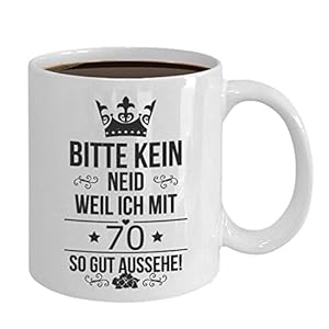 Tasse zum 70 Geburtstag Geschenk für Mann Frau 1953 geboren