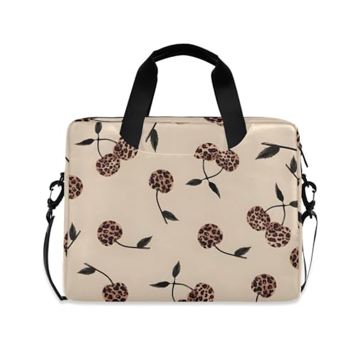 Maletín para portátil Alaza Leopard beige marrón 13-15.6 pulg miniatura 1