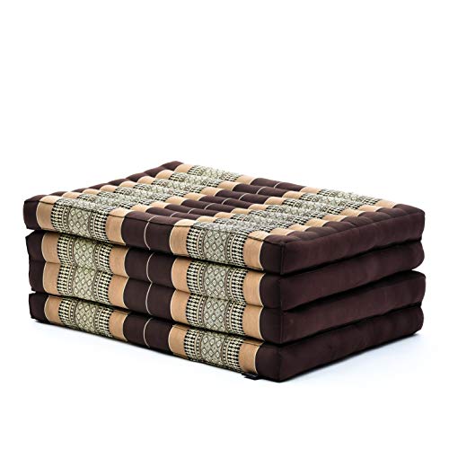 Image of Leewadee Thai Trifold Mattress 79 x 28 inches Kapok Futon Alternative