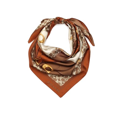 COACH TABBY PRINTED SILK SQUARE