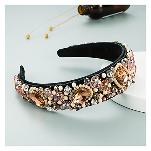 Diademas de lujo acolchadas con cristales azules para regalar a mujer