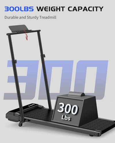 Image of Walking Pad Treadmill Under Desk,Walking Pad for Office Home,Portable Mini Treadmill,2 in 1 Walking Jogging with Remote Control, LED Display