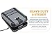 SnapSafe Treklite Key Lock Box - Polycarbonate Portable and Lightweight Gun Lock Box - With Keyed Lock and Foam Lining - Ideal for Travel, TSA Approved - XL, Black, 10 x 7 x 2 Inches