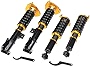 Strutstore Set of 4 Coilovers Strut Fit For 2000-2005 for Mitsubishi Eclipse /1999-2003 for Mitsubishi Galant Suspension Shock Absorber Adjustable Height