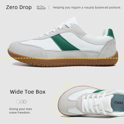 HSQ Women's Minimalist Barefoot Shoes | Zero Drop Sole | Wide Width Fashion Walking Sneaker3