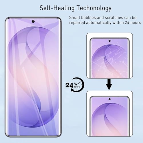 Image of (1 Pack) Screen Protector for Samsung Galaxy S26 Ultra 5G | HD Clear Soft Hydrogel Film | 100% Fingerprint Unlock Support | Self-Healing | Full Coverage | Anti-Scratch | Case Friendly | Bubble-Free