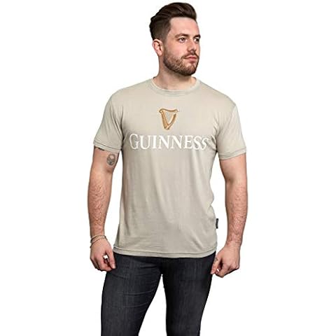 Guinness Vintage Beer T-Shirt in Beige Cover