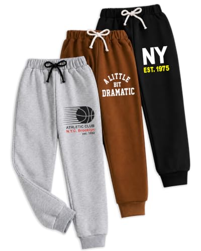 Image of Kuchipoo Boys Regular Fit Track Pants - Pack of 3