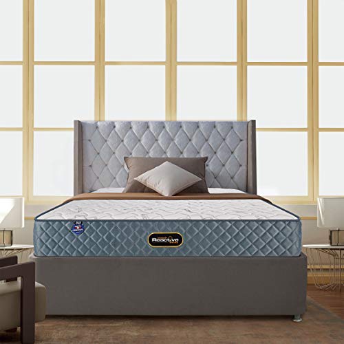 Image of Springfit Reactive Dual Side Orthopedic Mattress with Rebonded Foam | 8 Inches Queen Size (78x60x8) | Firm | CertiPUR-US & Certiguard Technology