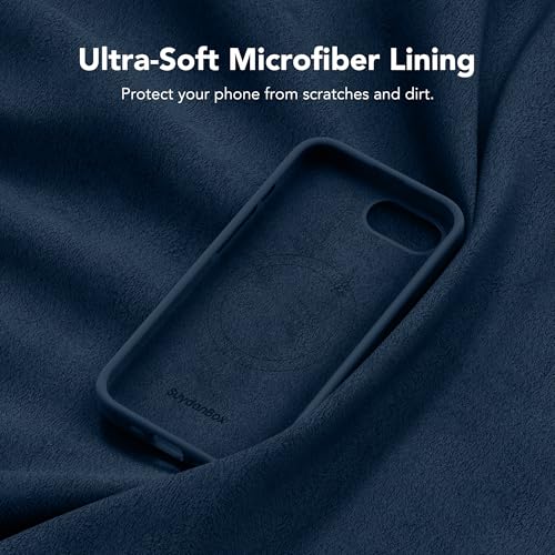 Image of Magnetic for iPhone 17e /iPhone 16e Case, Compatible with MagSafe, [Soft Anti-Scratch Microfiber Lining] Slim Silicone Shockproof Protective Phone Case for iPhone 17e /16e 6.1 inch, Cobalt Blue