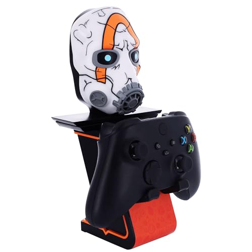 Exquisite Gaming: Borderlands Psycho - Light Up Ikon LED Mobile Phone & Gaming Controller Holder - USB Charging Ports, Cable Guys, Licensed Figure - Thumbnail 6