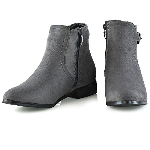 ESSEX GLAM Stivaletto Donna Chelsea Tassello