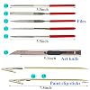 Model DIY Tool Kit, Basic Gundam Craft Building Repairing Tool Set, Dollhouse Miniature Hobby Gunpla Building or Handmade Hobby Craft Tools Set