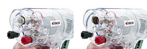 Image of EISCO Hand Crank Generator - Portable Electricity Generator with LED Light, Built-In Flashlight & Lamp, STEM Physics Experiment Kit for Energy Conversion, Science Fair & Classroom Learning
