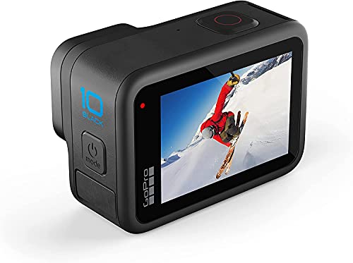 41GJl BwYcL GoPro HERO10 Hero 10 Camcorder Black - Ultimate Bundle Includes: Sandisk Ultra 64GB microSD, 2X Extra Batteries, Charger, Underwater Housing, LED Light Kit, Carry Case and More - Image 5