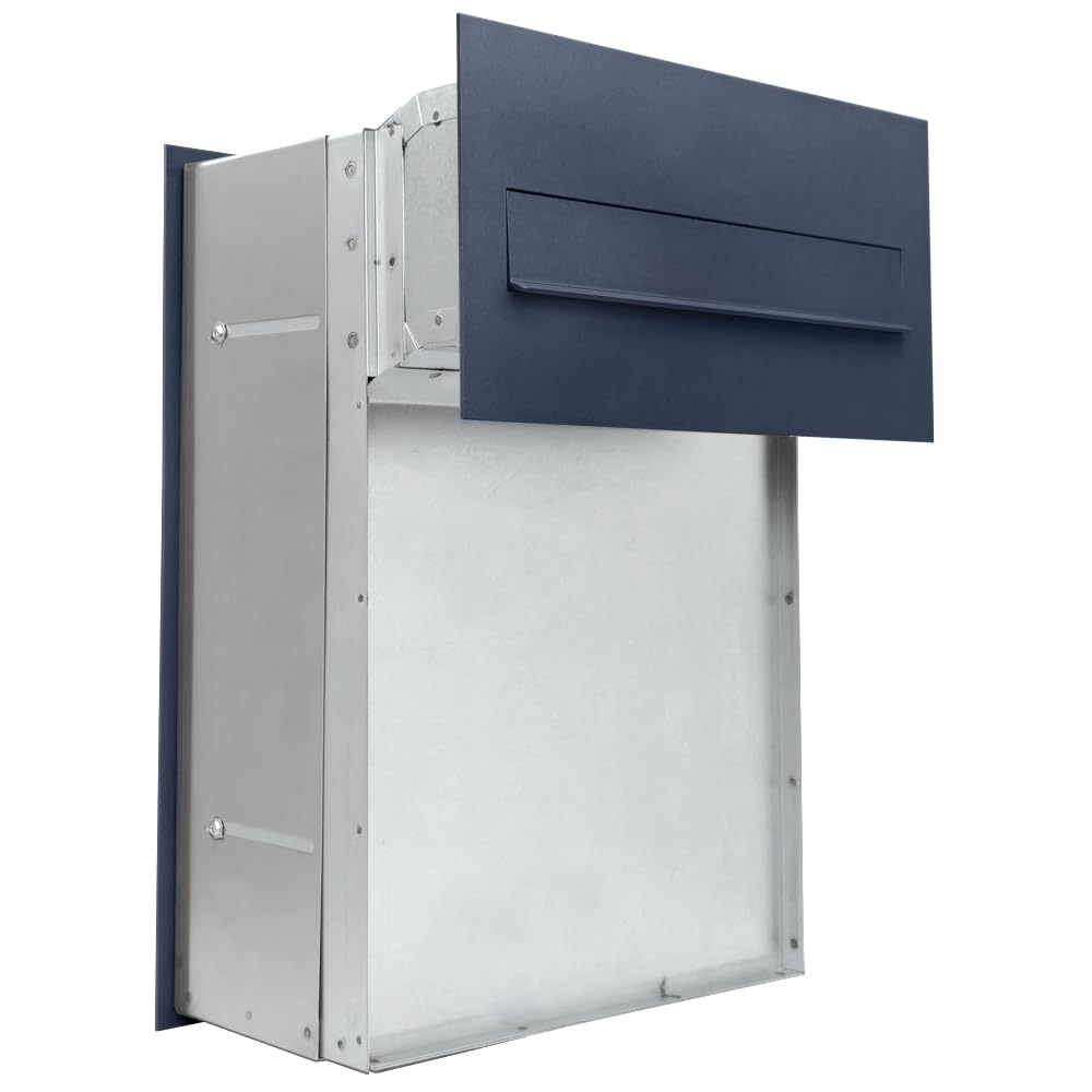 Cassetta da Incasso Passante Antracita PN620 Profondità 190-260mm esterno | acciaio inox, montaggio perimetrale, anti-furto, profondità 190-260 mm, chiavi incluse
