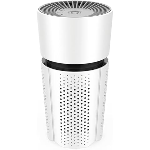 MICPANG Air Purifiers for Bedroom Mini Desktop Air Purifier for Home HEPA Air Purifier with True Air Filters Car Low Noise Portable USB Air Cleaner Cover