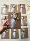 Pack of 10 Keychain Mini Dreamcatcher Favors, Protection DreamCatcher, Unique Gift, Boho Baby Shower Favors, Bohemian Wedding Favors, Bridal Shower Favors for Guest