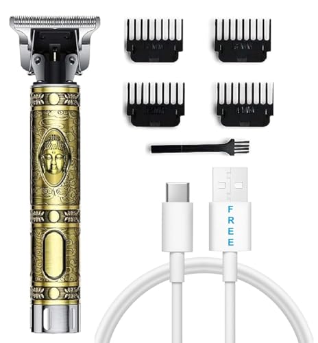 Image of TECHSUTRA Hair Trimmer for Men | Electric Beard & Body Groomer | Adjustable Blade Clipper | Professional Rechargeable Shaver | Cordless Trimmer (Combo Offer)