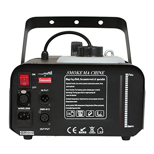 Máquina de humo para escenarios Ibiza LSM1200PRO programable DMX 2