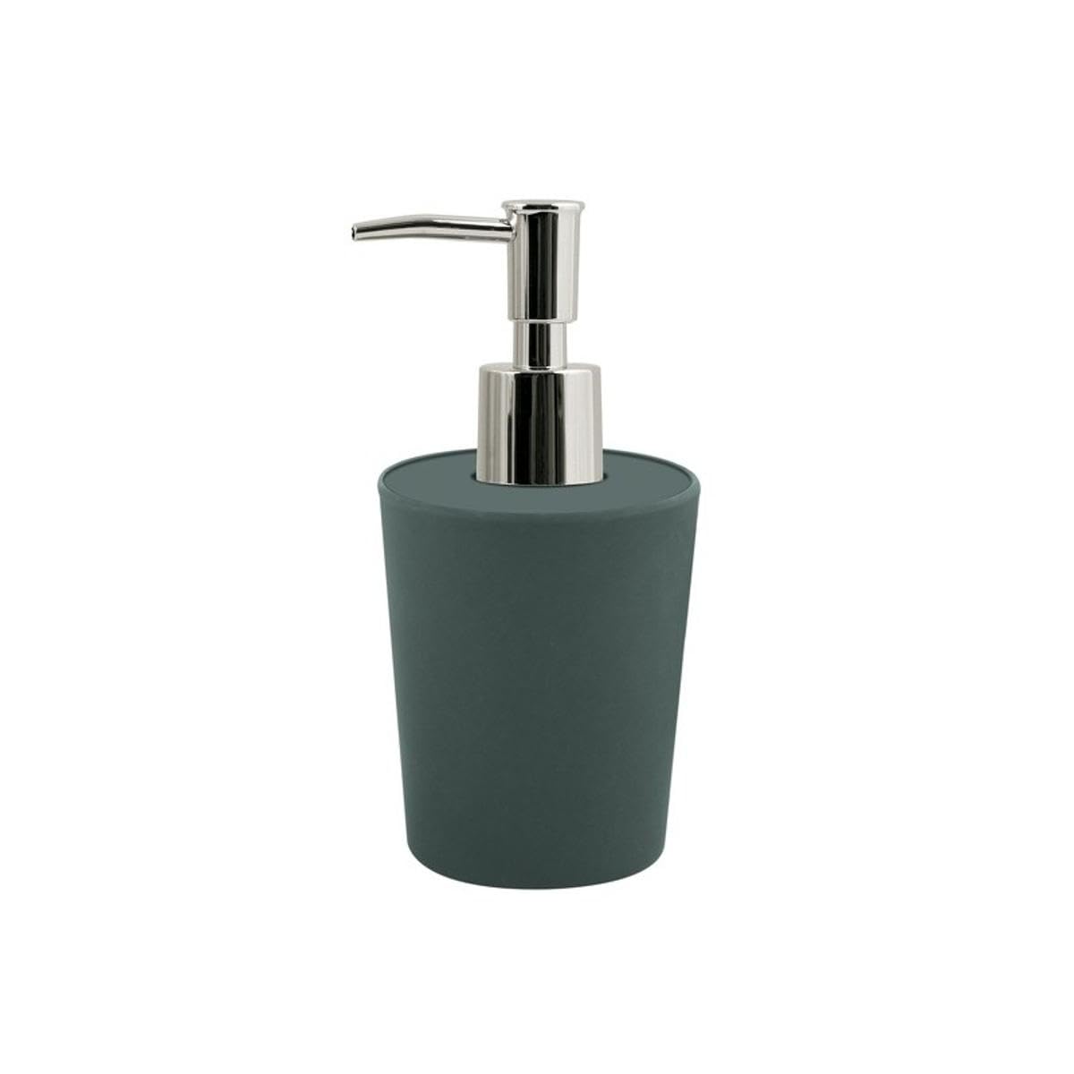Spirella Green Takeo Bamboo Fibre Soap Dispenser Dark