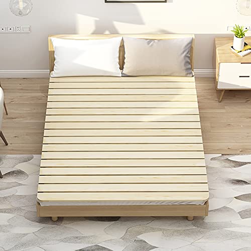 Hydt Collapsible Wood Bunkie Board/Mattress Support Slats 100×200Cm / 120×200Cm, Twin Bed Daybeds Bed Board Replacement (Size : 1.2X2M/3.9X6.6Ft) #TOP6