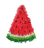 Watermelon Slice Pinata - Luau Party Game, Photo Prop and Decoration