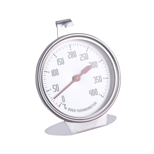 Cabilock Oven Thermometer for Kitchen Thermometer Large Digital Display for Cooking and Professional Use (Single Dial) Random Color