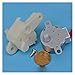NSIXSURIM 2PCS DC12V Valve Motors 4-Phase 5-Wire Stepper Motors 30MM Stepping Gear Electronic Starter Double Gear Box