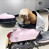 Tidevib LatoYard - Funda de cojín eléctrica para bicicleta, impermeable, para bicicleta, talla S