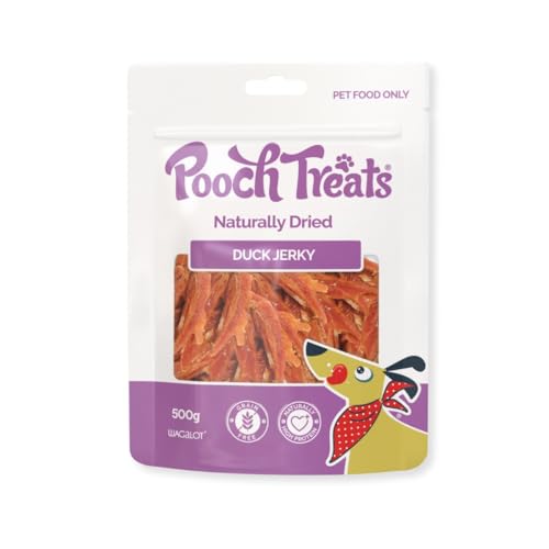 Pooch Treats Duck Jerky Dog Treat, 500g