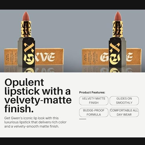 GXVE BY GWEN STEFANI Original Me Clean High-Performance Matte Lipstick Tragic Me