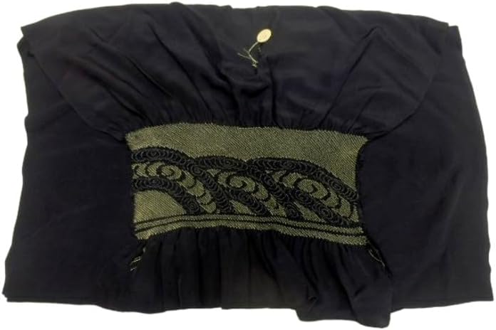 兵児帯 へこおび 男帯 浴衣帯 メンズ 正絹 青 紺色 ネイビー 絞り