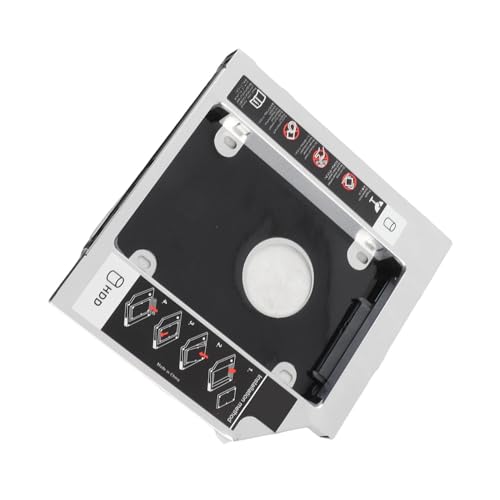 Bandeja para disco duro de aluminio de 12.7 mm para laptop miniatura 6