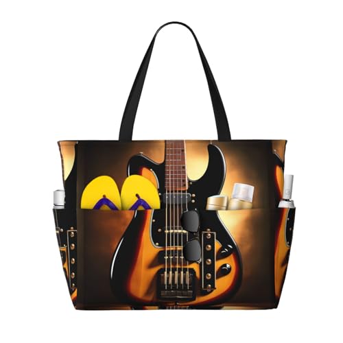 Instrumental Guitar Large Capacity Waterproof Sandproof Multifunctional Beach Travel Camping Picnic Storage Bag