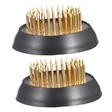 Porte-aiguille pour composition : il a une structure scientifique et aide à fixer les fleurs et les branches.