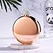 Hillside-Kit Booze Shot Flask- AB Crystal Lid Creative 304 Stainless Steel Wine Alcohol Liquor Flask for Women Girls Men Party Hand size Flask-5OZ (Rose gold)