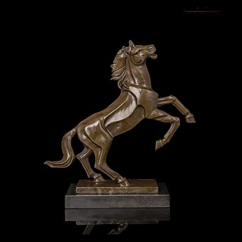 Ztianef Sculpture Appreciation Bust Statue Ornaments Sculptures Western Design Cast Small Bronze Giant Metal Horse And Foal Statue For Garden #TOP1