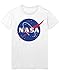 Produktbild T-Shirt NASA Interstellar Galaxy Astronaut Space Hipster Dreieck Triangle Noir Nebula Sterne H970011 Weiß M
