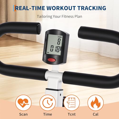 Image of Garvee Squat Machine, Squat Assist Trainer with Adjustable 12 Level Resistance, Foldable Squat Ride Rowing Machine, Full Body Workout Gym for Glutes Legs Workout, 350 LBS Capacity