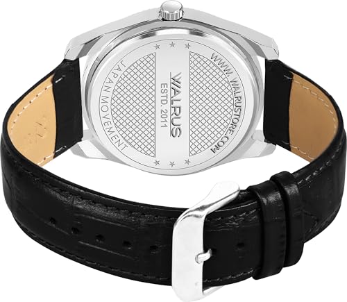 Image of Walrus INC Series Men's Analog Watch - Vegan Leather Strap, Stylish & Modern Style | Perfect for Formal and Casual Wear