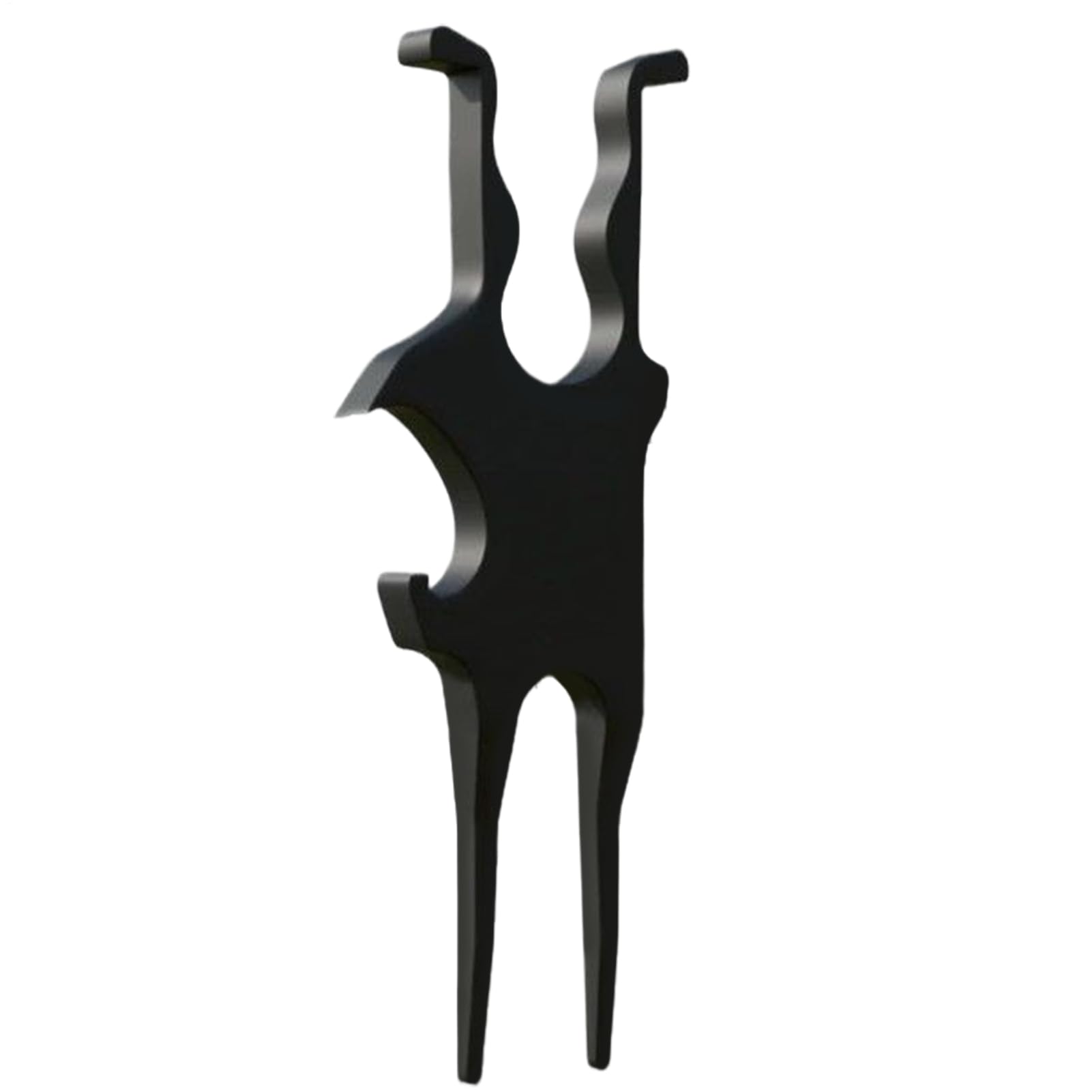 Outil de divot de golf, outil de golf Gimme, fusil de chasse à bière et outil de divot, 2 en 1 Golf E ssential, marqueur de balle magnétique inclus, 10,2 x 3,8 x 0,6 cm, pour jeux de plein