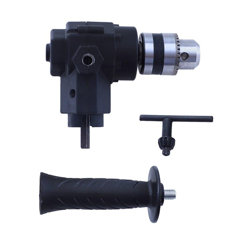 Tool Part for 90 Degree Handle Right Angle Bend Extension Chuck Drill Adapter Power Tool Accessories