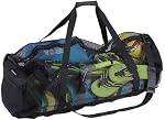 Leberna Grande plage pliable léger - Sac à jouets de plage Mesh Sac pour Piscine Jouets de sable